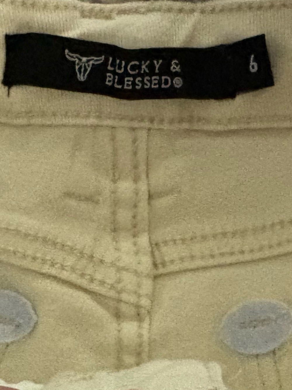 Lucky & Blessed•Distressed Bermuda Shorts - Picture 2 of 6